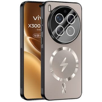 GS Zaščitni ovitek za Vivo X300 Pro, za MagSafe, zlat