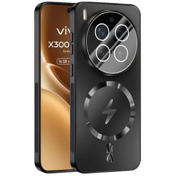 GS Zaščitni ovitek za Vivo X300 Pro, za MagSafe, črn