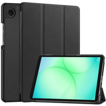 GS Ovitek za Samsung Galaxy Tab A11/A9, Smartcase, črn