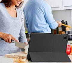 GS Ovitek za Samsung Galaxy Tab A11/A9, Smartcase, črn