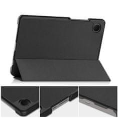 GS Ovitek za Samsung Galaxy Tab A11/A9, Smartcase, črn