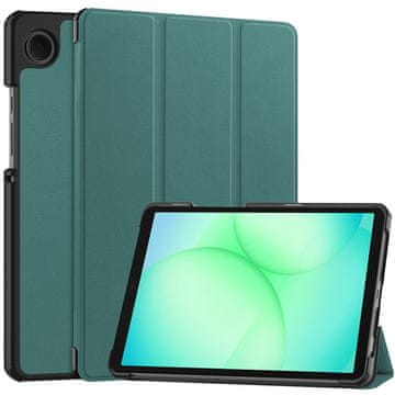 GS Ovitek za Samsung Galaxy Tab A11/A9, Smartcase, zelen