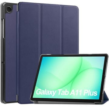 GS Preklopni ovitek za Samsung Galaxy Tab A11+/A9+, Smartcase, temno moder