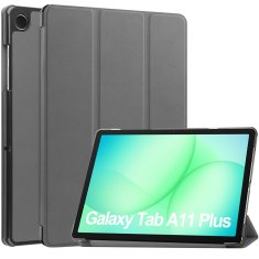 GS Preklopni ovitek za Samsung Galaxy Tab A11+/A9+, Smartcase, siv