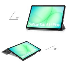 GS Preklopni ovitek za Samsung Galaxy Tab A11+/A9+, Smartcase, siv