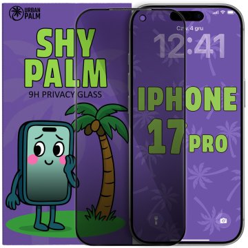 Kaljeno steklo Shy Palm za iPhone 17 Pro