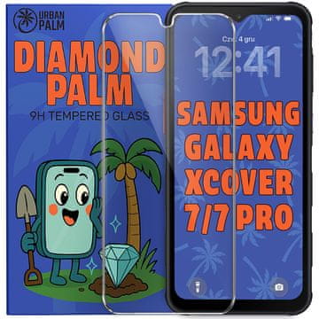 Kaljeno steklo Diamond Palm za Samsung Galaxy Xcover 7 Pro / 7