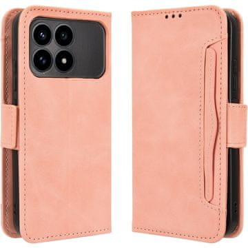 GS Ovitek za Xiaomi Poco F8 Pro, reža za kartico, roza