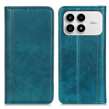 GS Ovitek za Xiaomi Poco F8 Pro, usnjeni, zelen