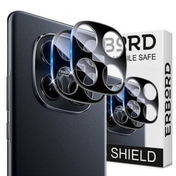 Overboard 2x kaljeno steklo zaščitno steklo za kamero za Xiaomi Redmi Note 15 5G / Poco M8 5G, črno