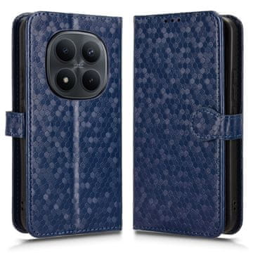 GS Ovitek za Xiaomi Redmi Note 15 Pro Plus 5G / Poco M8 Pro 5G, denarnica v obliki rombov, moder
