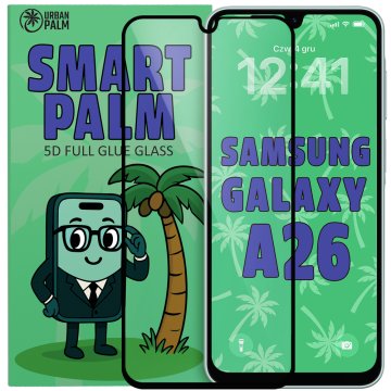 5D kaljeno steklo s polnim lepilom za pametno dlan za Samsung Galaxy A26 5G