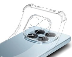 Overboard Ovitek za Xiaomi Redmi Note 15 Pro 5G, odporen proti padcem, prozoren