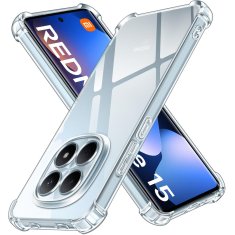 Overboard Ovitek za Xiaomi Redmi Note 15 5G / Poco M8 5G, odporen proti padcem, prozoren