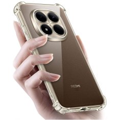 Overboard Ovitek za Xiaomi Redmi Note 15 Pro Plus 5G / Poco M8 Pro 5G, odporen proti padcem, prozoren