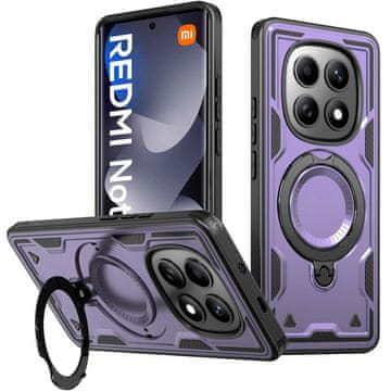 GS Magnetni ovitek za Xiaomi Redmi Note 15 5G / Poco M8 5G, vijoličen