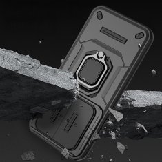 Overboard Ovitek za Xiaomi Redmi Note 15 Pro Plus 5G / Poco M8 Pro 5G, stojalo za kamero in objektiv, črn
