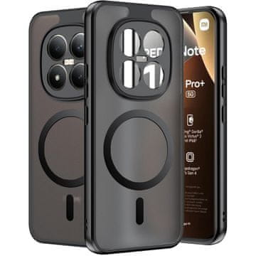 Overboard Ovitek za Xiaomi Redmi Note 15 Pro Plus 5G / Poco M8 Pro 5G, za MagSafe, mat ovitek , črn