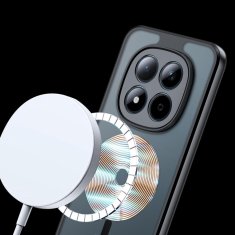 Overboard Ovitek za Xiaomi Redmi Note 15 Pro 5G, za MagSafe, mat ovitek, črn