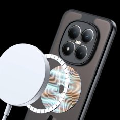 Overboard Ovitek za Xiaomi Redmi Note 15 Pro Plus 5G / Poco M8 Pro 5G, za MagSafe, mat ovitek , črn