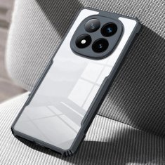 Overboard Ovitek za Xiaomi Redmi Note 15 Pro Plus 5G / Poco M8 Pro 5G, hibridni z zaščito pred padci, črn