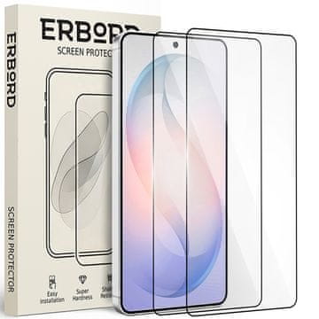 Overboard 2x kaljeno steklo za Samsung Galaxy S26, 3D full, steklo za celoten zaslon