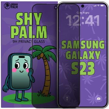 Kaljeno steklo Shy Palm za Samsung Galaxy S23