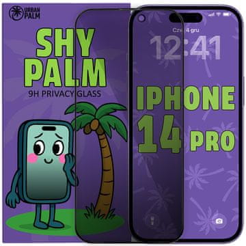 Kaljeno steklo Shy Palm za iPhone 14 Pro