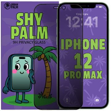 Kaljeno steklo Shy Palm za iPhone 12 Pro Max
