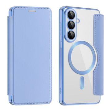 GS Ovitek za Samsung Galaxy S26 Plus, denarnica RFID MagSafe z zaščito kamere, moder