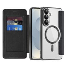 GS Ovitek za Samsung Galaxy S26 Plus z RFID denarnico MagSafe z zaščito kamere, črn