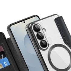 GS Ovitek za Samsung Galaxy S26 Plus z RFID denarnico MagSafe z zaščito kamere, črn