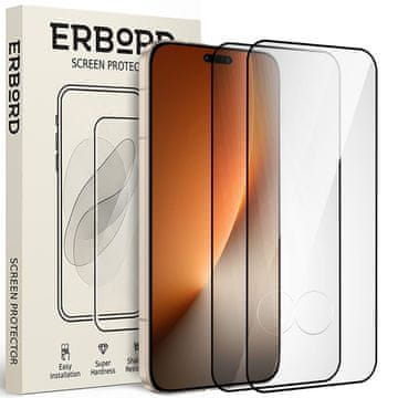 Overboard 2x kaljeno steklo za Honor Magic 8 Pro, 3D polno, steklo za celoten zaslon