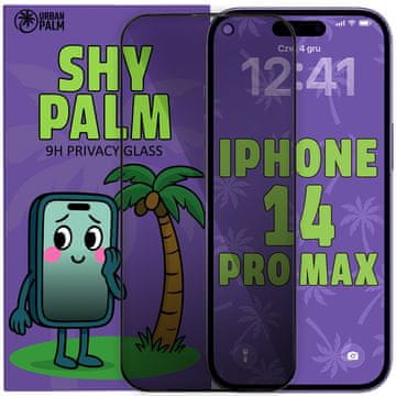 Kaljeno steklo Shy Palm za iPhone 14 Pro Max
