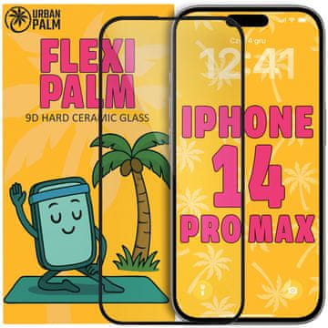 9D Flexi Palm keramično steklo za iPhone 14 Pro Max