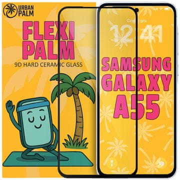 9D Flexi Palm keramično steklo za Samsung Galaxy A55 5G