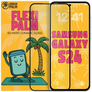 9D Flexi Palm keramično steklo za Samsung Galaxy S24