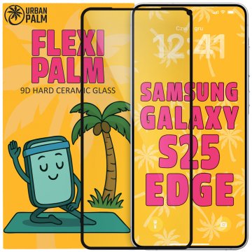 9D Flexi Palm keramično steklo za Samsung Galaxy S25 Edge