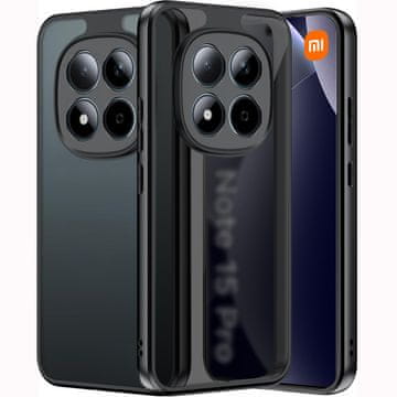 GS Ovitek za Xiaomi Redmi Note 15 Pro 4G, Fusion Hybrid, mat črn