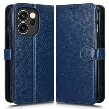 GS Ovitek za Oppo Reno 15 Pro, denarnica v obliki rombov, moder