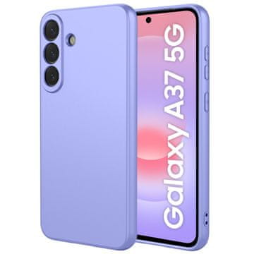 GS Ovitek za Samsung Galaxy A37 5G, Silikonski Lite, vijoličen