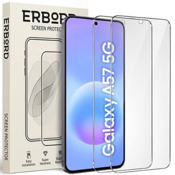 Overboard 2x kaljeno steklo za Samsung Galaxy A57 5G, 9H trdo steklo, steklo