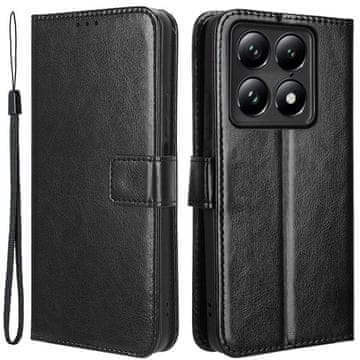 GS Motorola Signature Crazy Horse denarnica s preklopom, črna