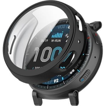 GS Ovitek 2 v 1 z zaščitnim ovitko za zaslon za Amazfit Active Max, črn