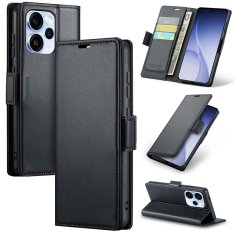 Overboard Ovitek za Oppo Reno 15 Pro 5G, sijoč liči , denarnica z zavihkom, črn
