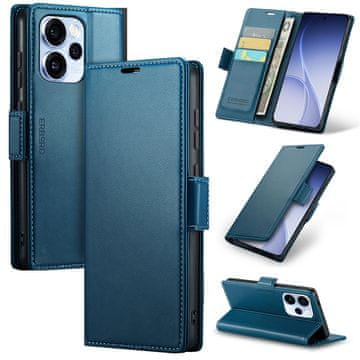 Overboard Ovitek za Oppo Reno 15 Pro 5G, sijoč liči , denarnica z zavihkom, moder