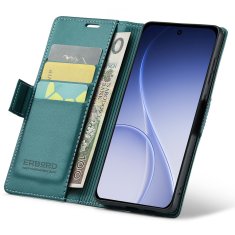 Overboard Ovitek za Oppo Reno 15 Pro 5G, sijoč liči , denarnica z zavihkom, zelen