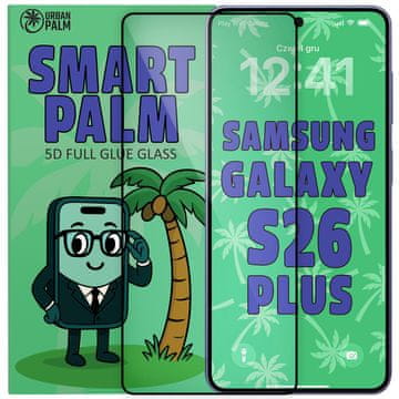 5D kaljeno steklo s polnim lepilom za pametno dlan za Samsung Galaxy S26 Plus
