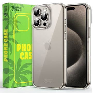 Ovitek za iPhone 15 Pro, silikonski, prozoren