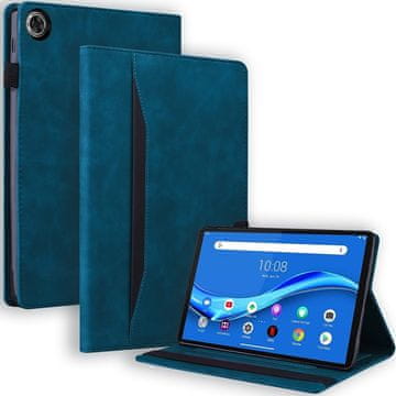 GS Ovitek za Lenovo Tab One 8,7" z zavihkom in režami za kartice, moder
